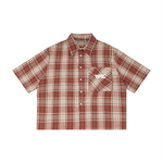 WRC Short Sleeve Plaid Shirt