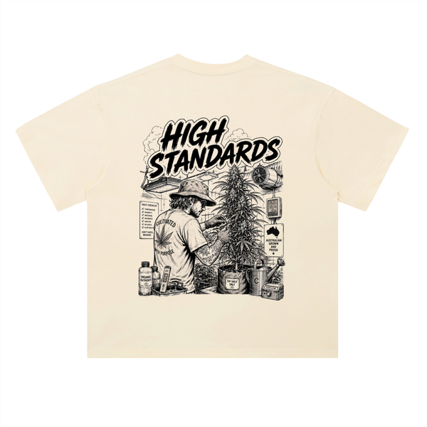 HIGH STANDARDS — Heavyweight Tee
