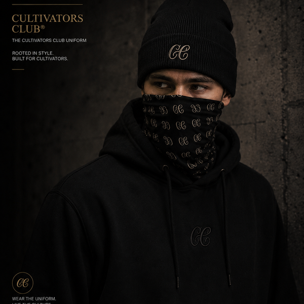 Monogram Cuffed Beanie