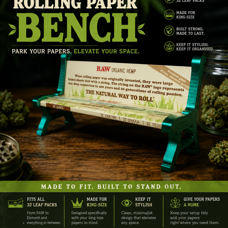 Rolling Paper Bench