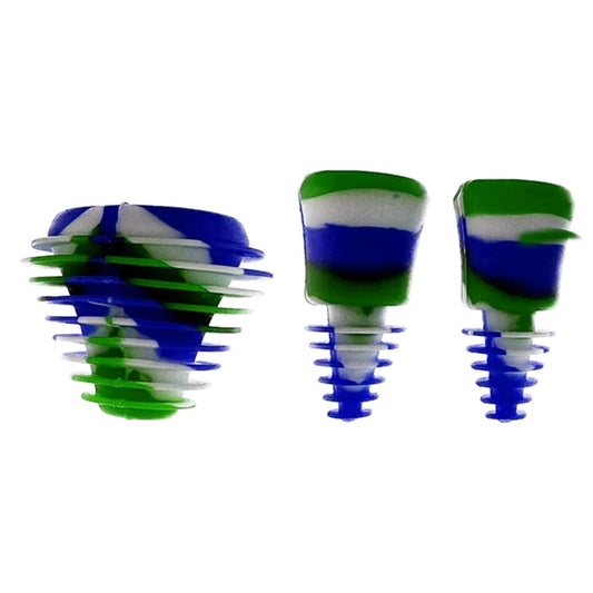 Silicone Glassware Plug set