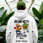 Grown With Attitude Hoodie — Crooked Flower × WildRoot Cultivars