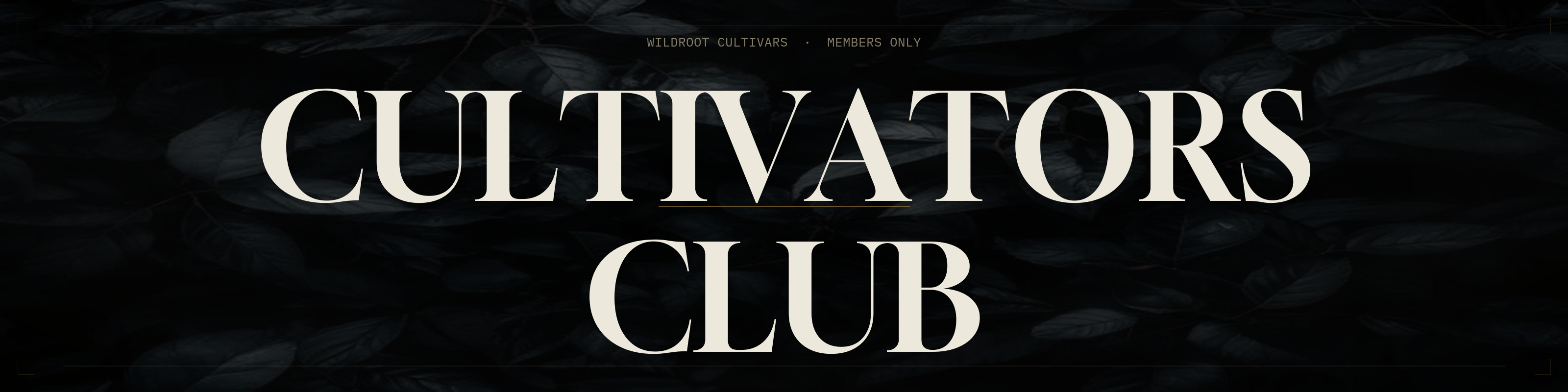 The Cultivators Club